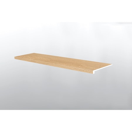 Msi Bayside Buff 1.25'' Thick X 12'' Wide X 47.24'' Length Luxury Vinyl Stair Tread Eased Edge, 2PK ZOR-LVT-TR-0462